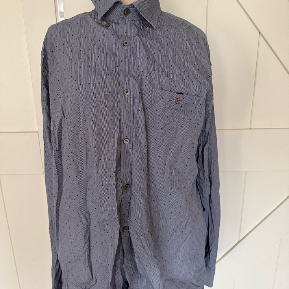 Ted Baker Men's Patterned Button-Down Shirt